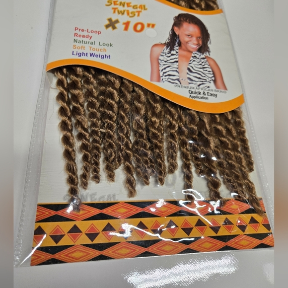 Glamorous Hair Extensions- 10" Senegal Twist Color 27 - Picture 4 of 4